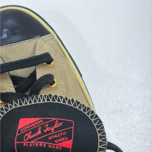 CONVERSE Chuck Taylor 70s Low Top Suede Leather Tan Black Mens Size 12 NEW - Picture 9 of 11